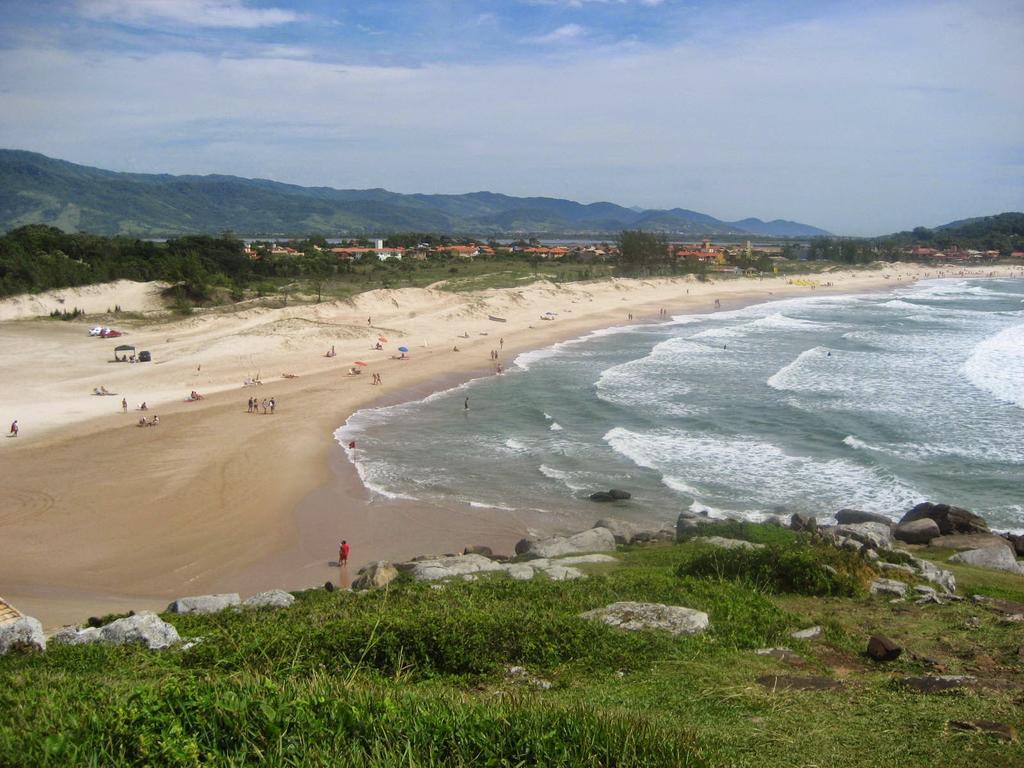 Вилла Flats Da Barrinha Da Ferrugem A 500Mt Do Mar Гаропаба Экстерьер фото
